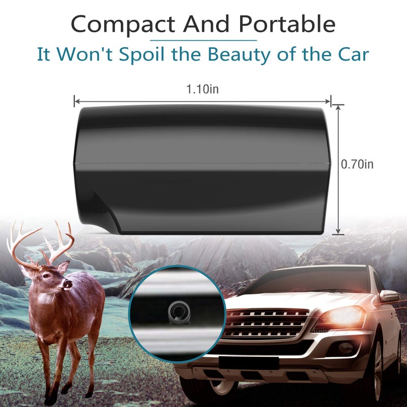 Elook Deer Warning Whistles Device for Car, Save Deer Whistle with Upgraded Acrylic Double-Sided Tape, Mini Size, 4 Pack (Patent Registered) - Image 5